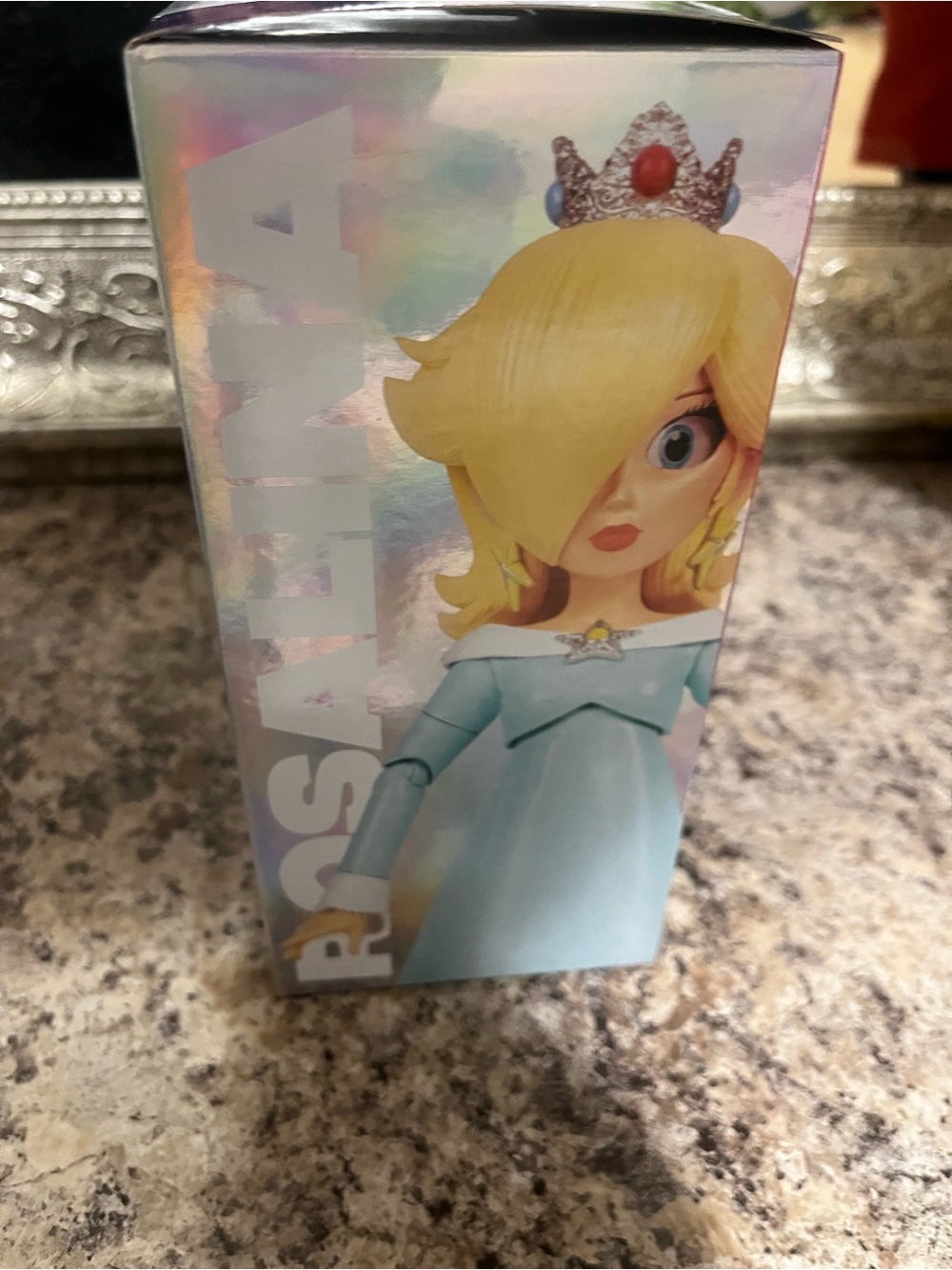 Nintendo Super Mario World Rosalina Figure in Light Blue & Brand New Sealed Toy - Picture 5 of 12